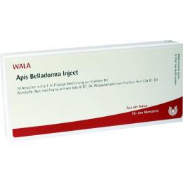 Ein aktuelles Angebot für APIS BELLADONNA Inject Ampullen 10 X 1 ml Ampullen Homöopathische Komplexmittel - jetzt kaufen, Marke WALA Heilmittel GmbH.