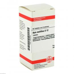Ein aktuelles Angebot für APIS MELLIFICA D 12 Tabletten 80 St Tabletten Homöopathische Einzelmittel - jetzt kaufen, Marke DHU-Arzneimittel GmbH & Co. KG.