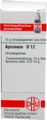 APISINUM D 12 Globuli 10 g