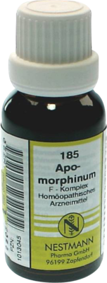APOMORPHINUM F Komplex Nr.185 Dilution 20 ml