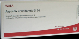 APPENDIX vermiformis GL D 6 Ampullen 10X1 ml