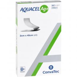 Ein aktuelles Angebot für AQUACEL Ag+ 2x45 cm Tamponaden 5 St Tamponaden Verbandsmaterial - jetzt kaufen, Marke Convatec (Germany) GmbH.