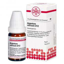 ARGENTUM NITRICUM D 12 Globuli 10 g Globuli