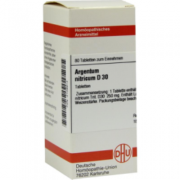 ARGENTUM NITRICUM D 30 Tabletten 80 St