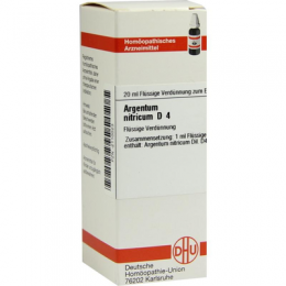 ARGENTUM NITRICUM D 4 Dilution 20 ml
