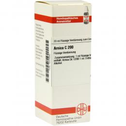 Ein aktuelles Angebot für ARNICA C 200 Dilution 20 ml Dilution Homöopathische Einzelmittel - jetzt kaufen, Marke DHU-Arzneimittel GmbH & Co. KG.