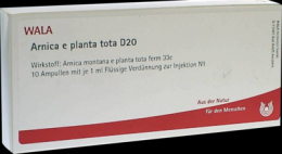 ARNICA E Planta tota D 20 Ampullen 10X1 ml