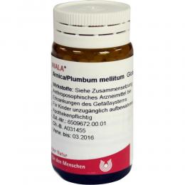 Ein aktuelles Angebot für ARNICA/PLUMBUM /Mellitum Globuli 20 g Globuli Homöopathische Komplexmittel - jetzt kaufen, Marke WALA Heilmittel GmbH.