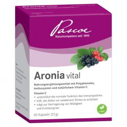 Ein aktuelles Angebot für ARONIA VITAL Kapseln 60 St Kapseln  - jetzt kaufen, Marke PASCOE Vital GmbH.
