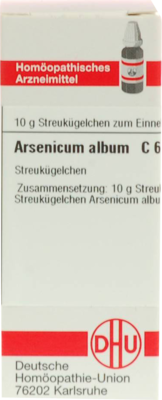 ARSENICUM ALBUM C 6 Globuli 10 g