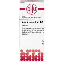 ARSENICUM ALBUM D 6 Tabletten 80 St.