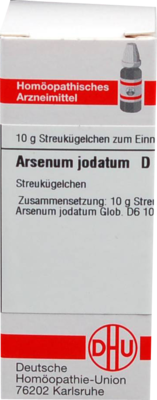 ARSENUM JODATUM D 6 Globuli 10 g