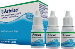 Artelac 3 X 10 ml Augentropfen