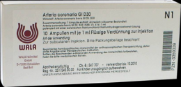 ARTERIA CORONARIA GL D 30 Ampullen 10X1 ml