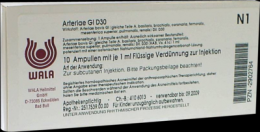 ARTERIAE GL D 30 Ampullen 10X1 ml