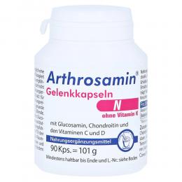 Ein aktuelles Angebot für ARTHROSAMIN N Kapseln 90 St Kapseln Muskel- & Gelenkschmerzen - jetzt kaufen, Marke Pharma Peter GmbH.