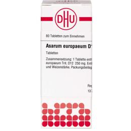 ASARUM EUROPAEUM D 12 Tabletten 80 St.