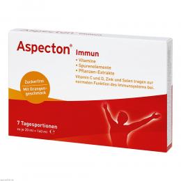 Ein aktuelles Angebot für ASPECTON Immun Trinkampullen 7 St Trinkampullen Immunsystem stärken - jetzt kaufen, Marke Hermes Arzneimittel GmbH.