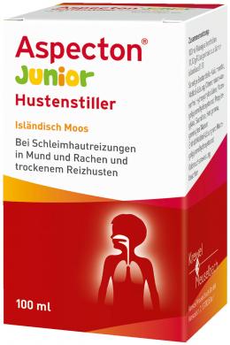 Ein aktuelles Angebot für ASPECTON Junior Hustenstiller Isländisch Moos Saft 100 ml Saft Hustenstiller - jetzt kaufen, Marke Hermes Arzneimittel GmbH.