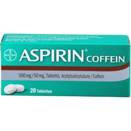ASPIRIN Coffein Tabletten 20 St.