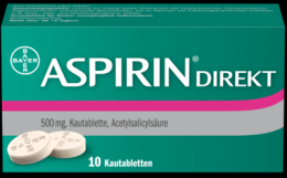 ASPIRIN Direkt Kautabletten 10 St