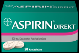 ASPIRIN Direkt Kautabletten 20 St
