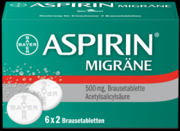 ASPIRIN MIGRNE Brausetabletten 12 St