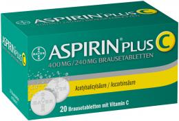Aspirin Plus C 20 St Brausetabletten