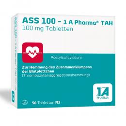 ASS 100 - 1 A Pharma TAH 50 St Tabletten