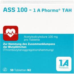 ASS 100-1A Pharma TAH Tabletten 50 St.