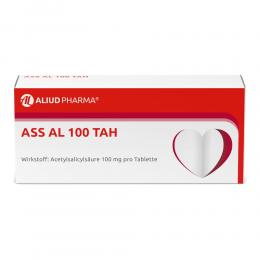 Ein aktuelles Angebot für ASS AL 100 TAH 50 St Tabletten Blutverdünnung - jetzt kaufen, Marke ALIUD Pharma GmbH.