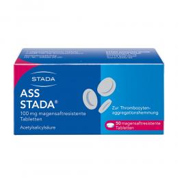 ASS STADA 100 mg magensaftresistente Tabletten 50 St Tabletten magensaftresistent