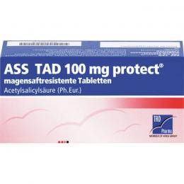 ASS TAD 100 mg protect magensaftres.Filmtabletten 50 St.