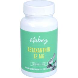 ASTAXANTHIN 12 mg Softgel-Kapseln Mikroalge vegan 90 St.
