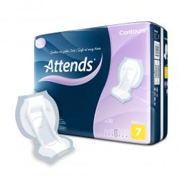Ein aktuelles Angebot für ATTENDS Contours Regular 7 Vorlagen 28 St ohne Inkontinenz & Blasenschwäche - jetzt kaufen, Marke Attends GmbH.