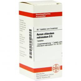 Aurum Chloratum Natronatum D 6 Tabletten 80 St Tabletten