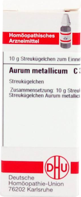 AURUM METALLICUM C 30 Globuli 10 g