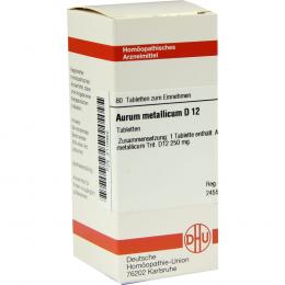 Ein aktuelles Angebot für Aurum Metallicum D 12 Tabletten 80 St Tabletten Naturheilmittel - jetzt kaufen, Marke DHU-Arzneimittel GmbH & Co. KG.