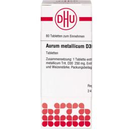 AURUM METALLICUM D 30 Tabletten 80 St.