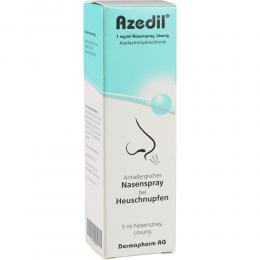 Ein aktuelles Angebot für Azedil Nasenspray 5 ml Nasenspray Nasensprays - jetzt kaufen, Marke Dermapharm AG Arzneimittel.
