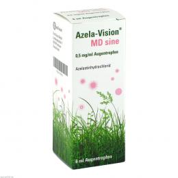 AZELA-Vision MD sine 0,5 mg/ml Augentropfen 6 ml Augentropfen