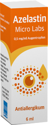 AZELASTIN Micro Labs 0,5 mg/ml Augentropfen 6 ml