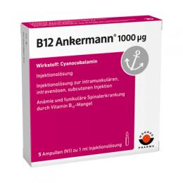 B12 ANKERMANN 1.000 g Ampullen 5X1 ml