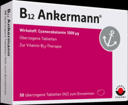 B12 ANKERMANN berzogene Tabletten 50 St