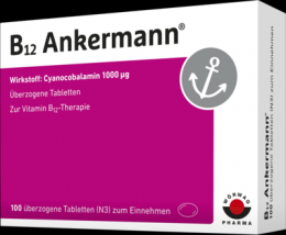 B12 ANKERMANN überzogene Tabletten 100 St