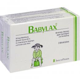 Ein aktuelles Angebot für BABYLAX 6 St Klistiere Verstopfung - jetzt kaufen, Marke Infectopharm Arzneimittel und Consilium GmbH.