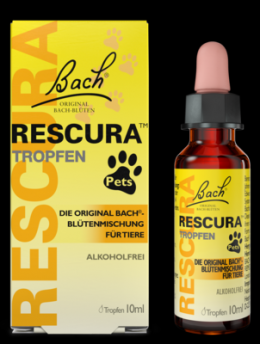 BACHBLTEN Original Rescura Pets Tro.alk.frei vet. 10 ml