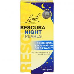 BACHBLÜTEN Original Rescura Night Pearls 28 St.