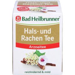BAD HEILBRUNNER Hals- und Rachen Tee Filterbeutel 14 g
