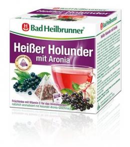 BAD HEILBRUNNER heier Holunder m.Aronia Pyr.Btl. 15X2.5 g
